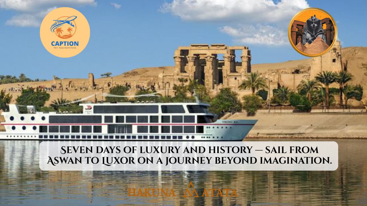 6-Night Nile Cruise from Aswan to Luxor